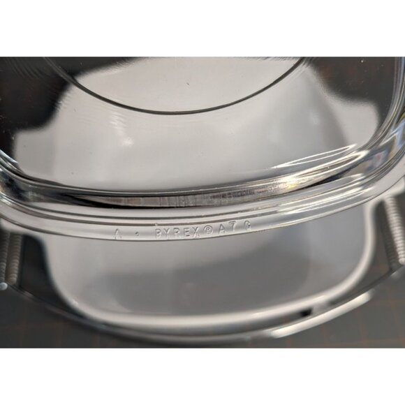 CorningWare Blue Cornflower 1.5L Casserole Dish Lid & Metal Stand A-1 1/2-B lid - Picture 3 of 16